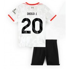 Liverpool Diogo Jota #20 Tredjedraktsett Barn 2024-25 Kortermet (+ korte bukser)